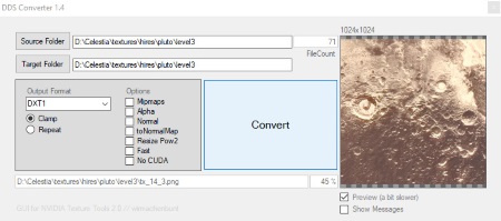 DDS Converter for Celestia